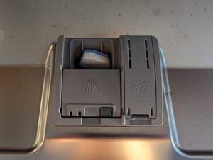 Using the dishwasher
