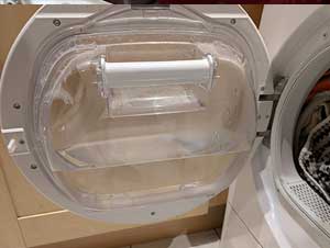 Dryer warning lights