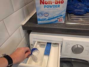 Washing Clothes at home