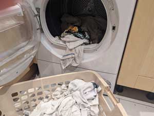 Washing Clothes at Uni