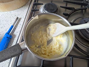 Cheesy pasta