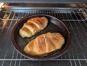 Warming pastries