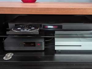 Using BluRay player